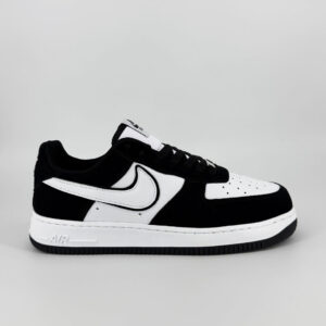 Air Force - Beyaz Siyah Süet Spor Ayakkabı