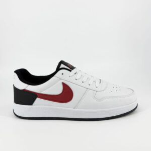 Retro Court - Beyaz Kırmızı Spor Ayakkabı