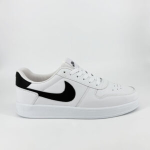 Retro Court - Beyaz Siyah Spor Ayakkabı