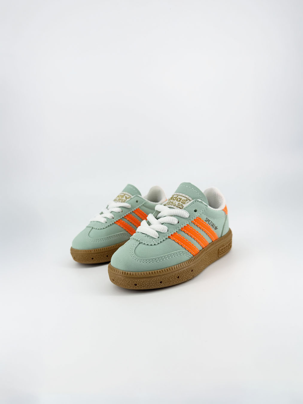 Spezial - Turkuaz Turuncu Çocuk Spor Ayakkabı 5 Spezial - Turkuaz Turuncu Çocuk Spor Ayakkabı - Görsel 5