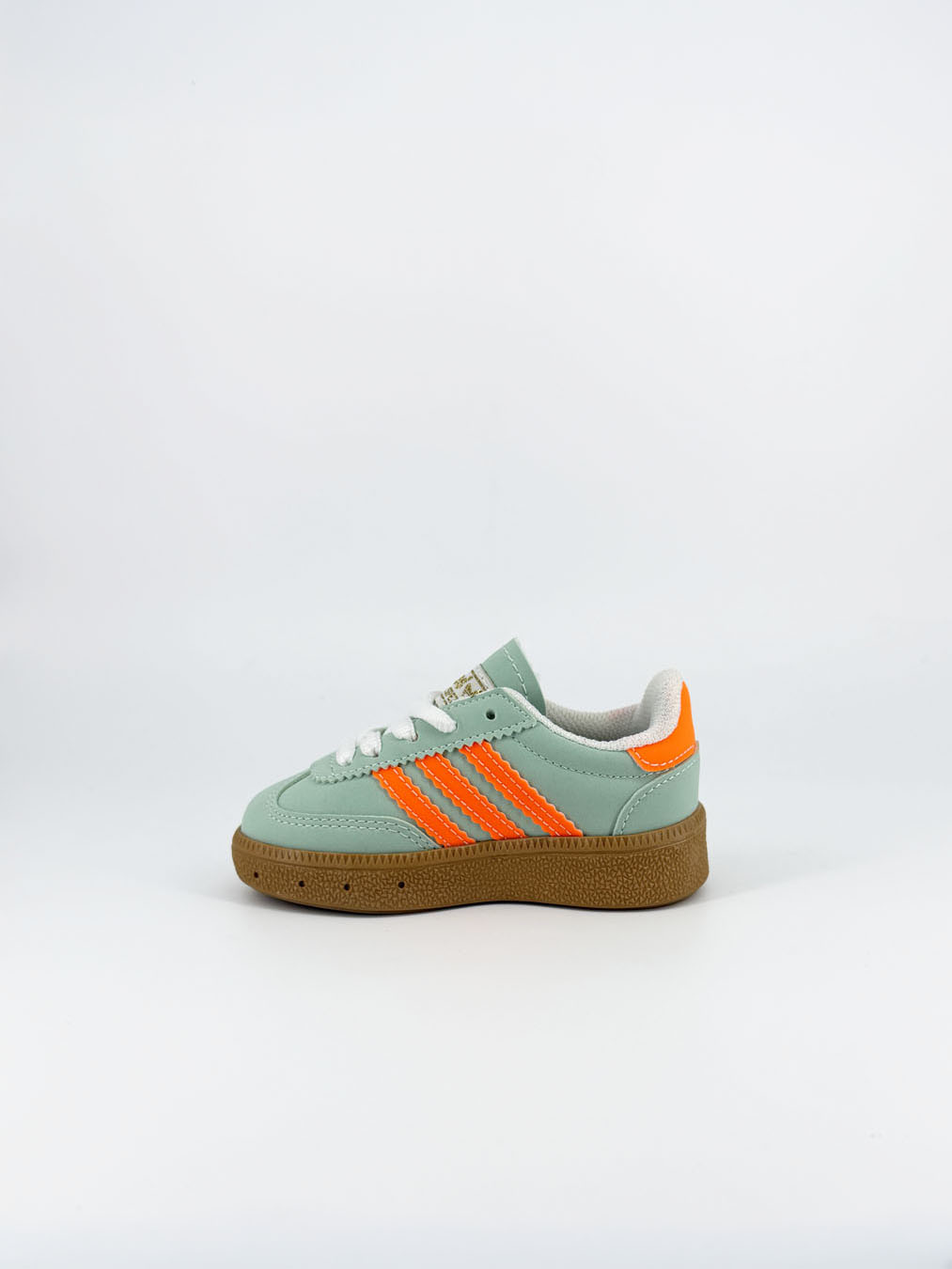 Spezial - Turkuaz Turuncu Çocuk Spor Ayakkabı 3 Spezial - Turkuaz Turuncu Çocuk Spor Ayakkabı - Görsel 3