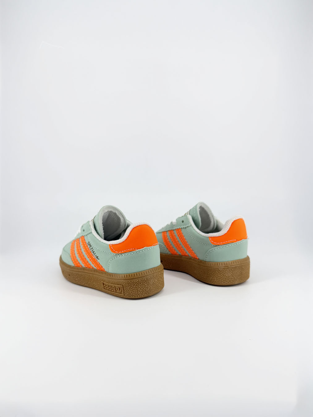 Spezial - Turkuaz Turuncu Çocuk Spor Ayakkabı 4 Spezial - Turkuaz Turuncu Çocuk Spor Ayakkabı - Görsel 4