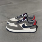 Nike Air Force 1 Low Suede - Haki Bej ve Lacivert Detaylı 3 1 2