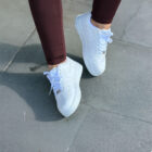Nike Air Force 1 Low All White - Tam Beyaz Deri Sneaker 4 2 1