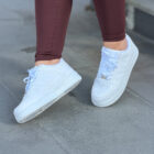 Nike Air Force 1 Low All White - Tam Beyaz Deri Sneaker 2 3 1