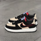 Nike Air Force 1 Low - Siyah/Bej Kontrastlı Süet 4 3 kopya 1