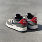 Nike Air Force 1 Low Suede - Haki Bej ve Lacivert Detaylı 4 3 kopya