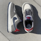 Nike Air Force 1 Low Suede - Haki Bej ve Lacivert Detaylı 5 4 kopya