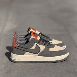 Nike Air Force 1 Low - Antrasit / Bej Süet Sneaker