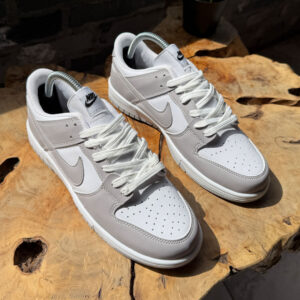 Nike Dunk Low Grey Fog - Minimalist Gri Beyaz Deri Sneaker