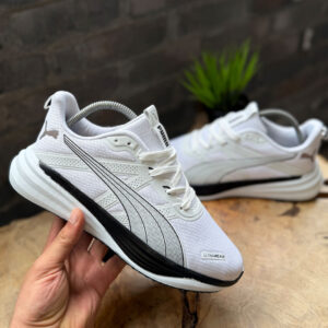 Puma Ultraweave PWRTAPE Beyaz Siyah - Hafif Performans Koşu Ayakkabısı