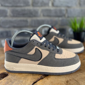 Nike Air Force 1 Low - Antrasit / Bej Süet Sneaker
