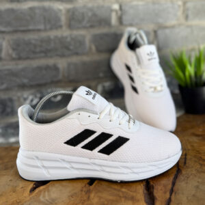 Adidas Repetitor Beyaz Siyah - Nefes Alabilir Performans Spor Ayakkabısı