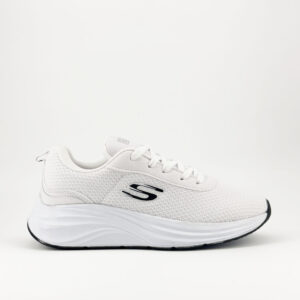 Skechers GoRun Kalın Tabanlı Nefes Alabilen Fileli Beyaz Sneaker