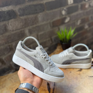 Puma Indoor Classic "Shadow Grey" - Minimalist Deri Sneaker