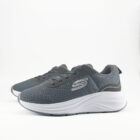 Skechers GoRun Kalın Tabanlı Nefes Alabilen Gri Sneaker 2 mavi beyaz 1