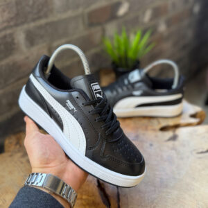 Puma Indoor Classic "Core Black" - Minimalist Günlük Sneaker