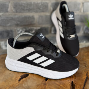 Adidas Repetitor Siyah Gri - Nefes Alabilir Koşu ve Spor Ayakkabı