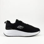 Skechers GoRun Kalın Tabanlı Nefes Alabilen Siyah Sneaker 1 siyah beyaz 5