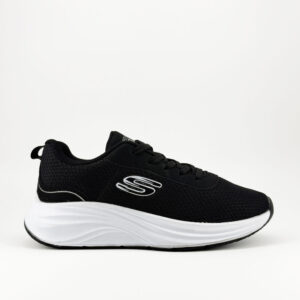 Skechers GoRun Kalın Tabanlı Nefes Alabilen Siyah Sneaker