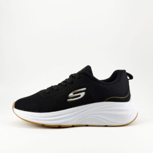 Skechers GoRun Siyah Beyaz Gum Taban Sneaker