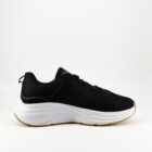Skechers GoRun Siyah Beyaz Gum Taban Sneaker 3 siyah beyaz sari 5