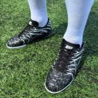 Nike Mercurial Vapor 14 Pro TF Siyah Beyaz Halı Saha Ayakkabısı 2 beyaz 1 15