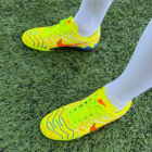 Nike Mercurial Vapor Pro TF Bileksiz Neon Sarı Halı Saha Ayakkabısı 2 beyaz 1 21