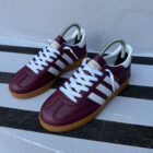 Adidas Handball Spezial Leather Bordo Beyaz 4 beyaz 2 1