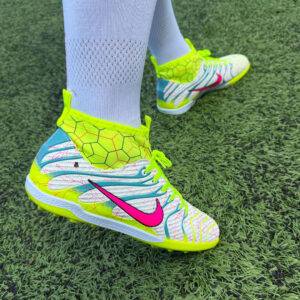 Nike Mercurial Superfly TF Bilekli Neon Yeşil - Pembe Halı Saha Ayakkabısı