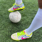 Nike Mercurial Vapor Pro TF Bileksiz Beyaz-Neon Halı Saha Ayakkabısı 3 beyaz 2 20