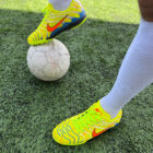 Nike Mercurial Vapor Pro TF Bileksiz Neon Sarı Halı Saha Ayakkabısı 3 beyaz 2 21