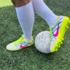Nike Mercurial Vapor Çim Saha Uyumlu Beyaz-Neon Krampon 3 beyaz 2 24