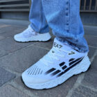 Emporio Armani EA7 Crusher Distance (White / Black Detail) 2 beyaz 23