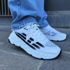 Emporio Armani EA7 Crusher Distance (White / Black Detail) 1 beyaz 25