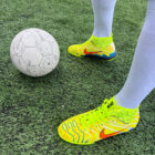 Nike Mercurial Superfly TF Bilekli Neon Sarı Halı Saha Ayakkabısı 4 beyaz 3 18
