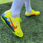 Nike Mercurial Vapor Pro TF Bileksiz Neon Sarı Halı Saha Ayakkabısı 1 beyaz 3 20