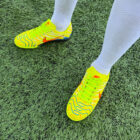 Nike Mercurial Vapor Pro TF Bileksiz Neon Sarı Halı Saha Ayakkabısı 5 beyaz 4 18