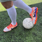Nike Mercurial Vapor Pro TF Bileksiz Beyaz-Turuncu Halı Saha Ayakkabısı 5 beyaz 4 19