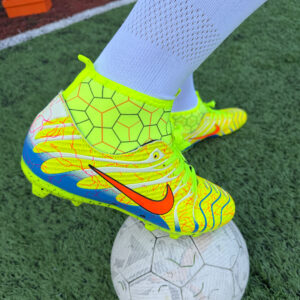 Nike Mercurial Superfly Çim Saha Uyumlu Bilekli Krampon - Neon Sarı