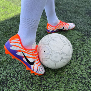 Nike Mercurial Vapor Pro TF Bileksiz Beyaz-Turuncu Halı Saha Ayakkabısı