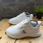 Calvin Klein Jeans Gri Beyaz Taban Mesh Sneaker 3 beyaz 14