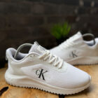Calvin Klein Jeans Gri Beyaz Taban Mesh Sneaker 4 beyaz 15