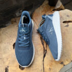 Calvin Klein Jeans Mavi Mesh Sneaker Spor Ayakkabı 3 beyaz 2