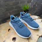 Calvin Klein Jeans Mavi Mesh Sneaker Spor Ayakkabı 5 beyaz 4