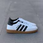 Handball Spezial – Beyaz Deri & Siyah Detaylı Gum Taban Sneaker 1 1 46