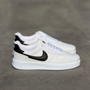 Nike Ebernon Low – Beyaz & Siyah Detaylı Klasik Sneaker