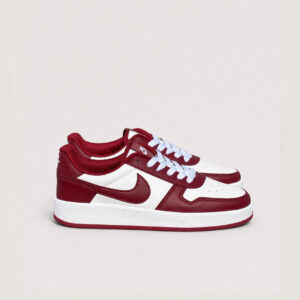 Nike Ebernon Low – Bordo & Beyaz Klasik Sneaker