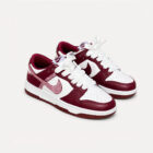 Nike Dunk Low Custom Team Red Pembe Kristal Taş Detaylı Sneaker 3 2 19