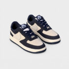 Nike Air Force 1 Low Midnight Navy / Sanddrift Süet Unisex Sneaker 3 2 24